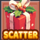santa wild drop scatter symbol icon