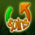 shamrock n roll scatter symbol icon