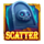 skull carnival scatter 1 symbol icon
