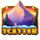 snow wolf saga scatter symbol icon