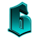 spicy sixsixsix blue scatter symbol icon
