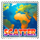 stamp world scatter symbol icon