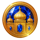 sultan strike hold and win blue scatter symbol icon
