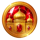 sultan strike hold and win red scatter symbol icon