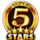 super 50 stars symbol scatter 4 icon