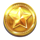 super 70 stars coin scatter symbol icon