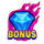 super 7 winner scatter symbol icon