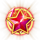 super stars usa red scatter symbol icon