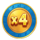 the age of cleopatra scatter symbol icon