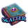 the explosive wizard cat scatter symbol icon