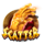 the hand of midas scatter symbol icon