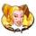 the jokeress gold wild symbol icon