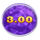 tidal gold scatter 3 symbol icon