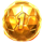 treble riches gold scatter symbol icon