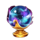 trick arena scatter globe symbol icon