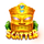 tropical tiki scatter symbol icon