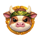udder carnage holy cow rambo cow scatter symbol icon