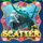 under the waves scatter symbol icon