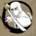way of the warrior white ninja symbol icon