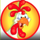 wgs funky chicken scatter symbol icon