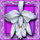 white orchid scatter symbol icon