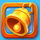 wild fruit jam scatter bell symbol icon
