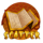 wild monkey king scatter symbol icon