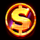 wild spin scatter symbol icon