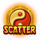 wild tiger scatter symbol icon
