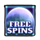 wolf fang snowfall scatter symbol icon
