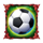 wolf it up again soccer ball scatter symbol icon