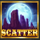 wolf story scatter symbol icon