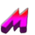 zoomania m symbol icon
