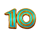 10000 lions 10k 9 symbol icon