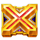 10000 x gold 2 golden x symbol icon