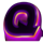 10000 x gold 2 letter q symbol icon