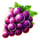 1001 fruit wishes grapes symbol icon