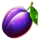 1001 fruit wishes plum symbol icon