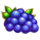 100 art of gold grapes symbol icon