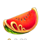100 art of gold watermelon symbol icon