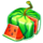 100 bulky fruits buy bonus watermelon symbol icon
