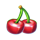 100 bulky fruits cherry symbol icon
