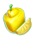 100 bulky fruits lemon symbol icon