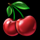 100 burning clover cherry symbol icon