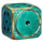 100 cairo dice teal one symbol icon