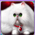 100 cats white cat symbol icon