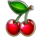 100 extra crown cherry symbol icon