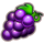 100 joker hit clover chance grape symbol icon