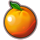 100 joker hit clover chance orange symbol icon