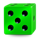 100 leprechaun roll clover chance dice 5 symbol icon